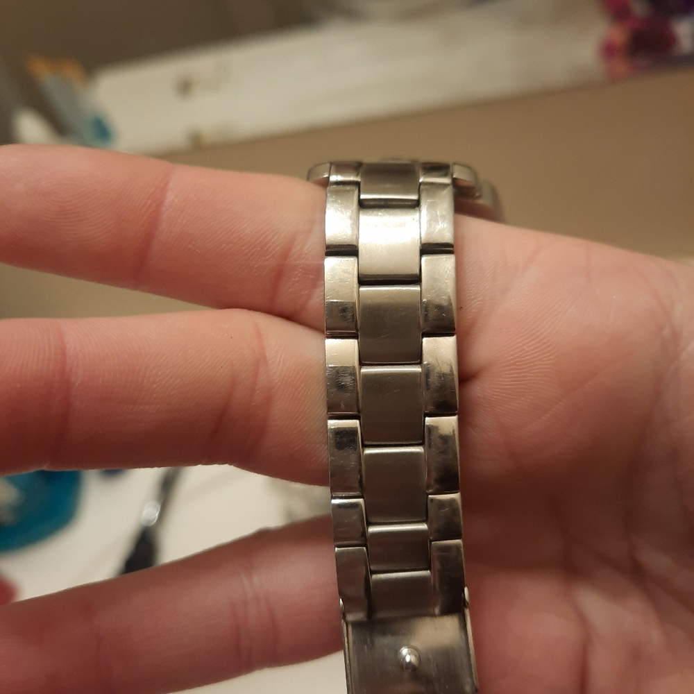 ⌚Stainless steel COACH watch with Crystal Bezel - Picture 5 of 7